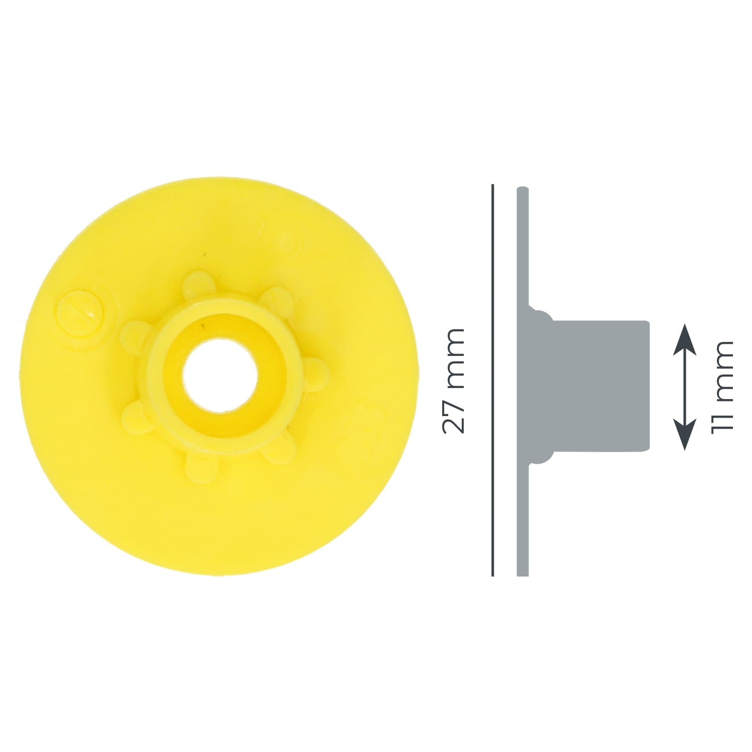 MS Tag Round Chain STF-PINOPBLBU100 - Blank